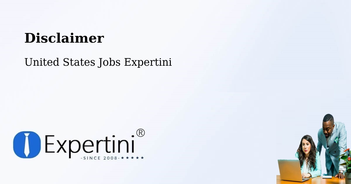 Disclaimer – Bountiful - United States Jobs Expertini